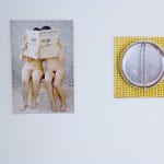 Leah DeVun (l)Everywoman, photo (r)Womanist Pin, photo
