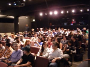 CCA audience at Female Trouble screening