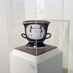 Michael Pfleghaar No Foul (2008) Terra cotta, underglaze 14 x 15 x 5”