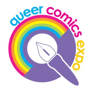Queer Comics Expo logo