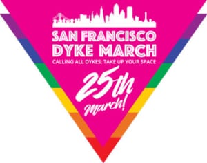 Dyke March 25 logo