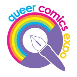Queer Comics Expo 2017 logo