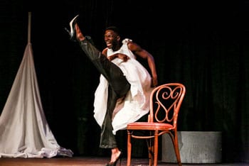 photo from type/caste performance with Rotimi Agbabiaka 