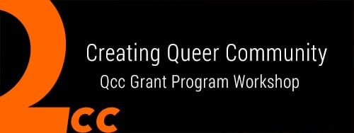 Creating Queer Community logo