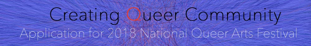 Creating Queer Community Application Link